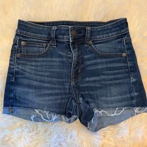 American Eagle Outfitters Dark Blue Jean Shorts
